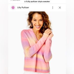 Lily Pulitzer Chiya Sweater Size Small